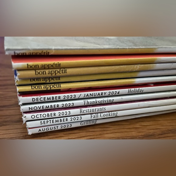 Bon Appetit Magazine Lot August 2023-June/July 2024 10 Issues - Picture 5 of 9